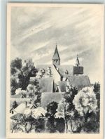 32130 W4904 Enger , Westf 1948 Radierung sign. Heiner, Eva