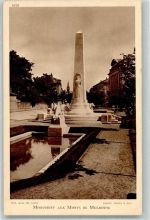 67350 Mulhausen Mühlhausen Foto AK Kriegerdenkmal