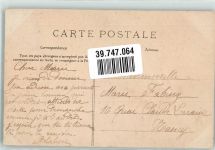 93240 Stains 1906 - Avenue de la Gare Auto Oldtimer Briefmarke Bildseite