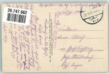 54470 Pannes 1917 - Heldengräber