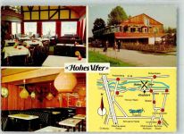 46514 W4235 Gahlen , Kr Dinslaken Foto AK Gasthaus Hohes Ufer