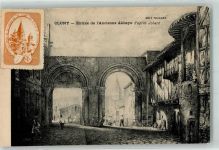 71250 Cluny 1910 - Kirche Entreè de l`Ancienne Abbaye Vignette