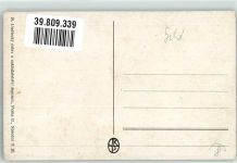 WK I Soldat Geldschein 50 Kronen Tintenfass