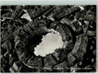 55100 Lucca Foto AK Fliegeraufnahme Amphietheater Romano