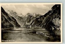 83471 W8240 Königssee b Berchtesgaden - St. Bartholomä Fahrgastschiff