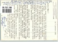 83990 Saint-Tropez 1960 Künstlerkarte Ort lt. Stempel