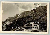 Lamsenjochhütte Foto AK Berghütte