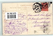 Fisch Efeu 1. April 1907 Prägedruck