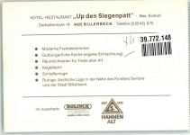 48727 W4425 Billerbeck , Westf FOTO KEINE AK Hotel Up den Siegenpatt