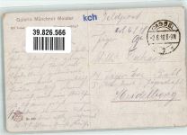 Frau Kirsche Paar EMM Nr.428 Fisher, B. 1918 Künstlerkarte