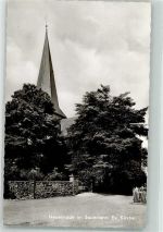 58809 W5982 Neuenrade Foto AK Ev. Kirche