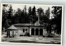 95680 W8591 Bad Alexandersbad Foto AK Badehaus mit Brunnen
