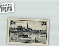 47495 W4134 Orsoy , Niederrhein 1921 Notgeldschein 25 Pfennig