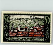 99830 O5908 Treffurt 1921 Notgeldschein 50 Pfg.