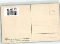 Verlag KNG Serie Nr. 753 Worpsweder Kunstpostkarte sign. Hartmann Richard : Am Herdfeuer offene Feuerstelle Kunstgeschichte Worpswede Künstlerkarte