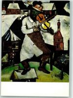 Der Geigenspieler Chagall, Marc Künstlerkarte
