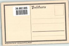 Zitat eines Ausspruches von Rousseau Klingspor-Karte Nr. 547 Propaganda WK I