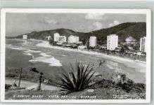 Santos 1958 Foto AK Foto Postal Stempel Ohne Postwertzeichen eingeg. Postamt Nürnberg