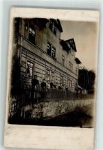 Frauen in Dienstkleidung am Gartenzaun WK I Frau im Krieg Privatfoto AK