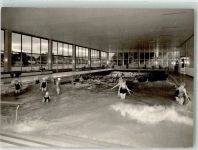 53498 W5484 Bad Breisig Foto AK Schwimmbad