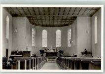 77880 W7591 Obersasbach Foto AK Inneres der Kath. Kirche St. Konrad