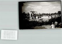 88512 W7947 Mengen , Württ FOTO KEINE AK Schwimmbad Ort handschriftlich