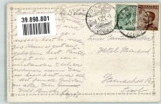 sign. Bertiglia A. Poker drei Könige Kartenspiel 1924 Künstlerkarte