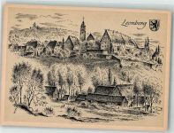 71229 W7250 Leonberg , Württ Künstlerkarte sign. Schäfer-Grohe