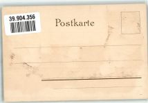 Brücke sign. MM Mühle 1899 Lithographie / Künstlerkarte