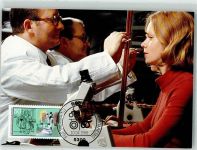 Für die Jugend 1986 Sondermarke Optiker Foto AK