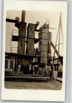Landwirtschaft Bau eines Silos Bauarbeiter Foto AK