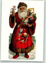 Spielzeug Hampelmann Puppen Trommel Repro Nikolaus