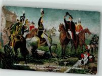 Künstlerkarte Wellinton u. Blücher Dr. Treukler Ch.Wlo. 38