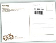 Sonderstempel Louise Schröder 12.2.1987 war Mitglied d. Nationalversammlung wurde 1946 Bürgermeister v. Berlin Maximumkarte Maximum AK