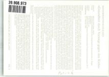 Sonderpostwertzeichen Gesundheit durch Vorsorge gegen Krebs Philatelie Medizin 1981