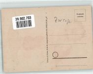 Zwerg Scherenschnitt Ausmalkarte