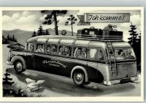 Humor Gans Ferienland Express Omnibus
