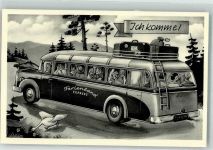 Humor Gans Ferienland Express Omnibus