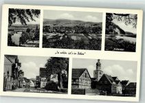 36179 W6440 Bebra Foto AK Nürnberger Straße Kirche fuldatal