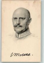 Generaloberst v. Faksimile Stengel u. Co. 49128 Moltke Künstlerkarte