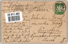 sign. Rumpf F. G.G.Co. 2500 Schumann, R. 1908 Künstlerkarte