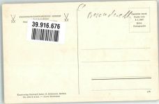 O8250 Meißen , Sachs Kriegergedächtniskirche von E.P. Börner Porzellan Foto AK