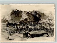 6344 Kössen FOTO KEINE AK Hüttenstempel Eggenalm Winter