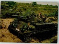 Bundeswehr Flak Panzer in Stellung Panzer nach 1945