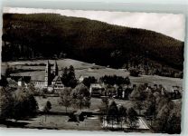72270 W7292 Klosterreichenbach Foto AK Kirche Schwimmbad