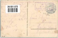 Artilleriepark in Fliegerdeckung WK I Waffe 1915 Gebrauchsspuren