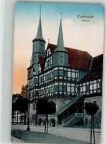 37115 W3408 Duderstadt , Niedersachs - Historisches Rathaus