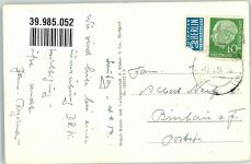 W7547 Bad Wildbad im Schwarzwald Kepler-Sternwarte Notopfermarke Himmelskörper Foto AK