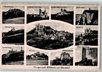 Hanstein Burg - Burgen im Werratal Fürstenstein Rothestein Wolfsbrunnen Heldrastein Ludwigstein Brandenburg Arnstein Berlepsch Boyneburg Verlag Thoericht Nr. 10996