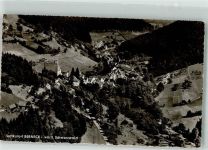72213 W7272 Berneck , Württ - Fliegeraufnahme vom Ort mit Schloss Berneck